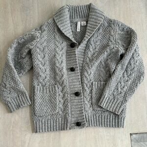 Janie and jack cable knit cardi